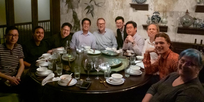 Alumni networking dinner in Hong Kong